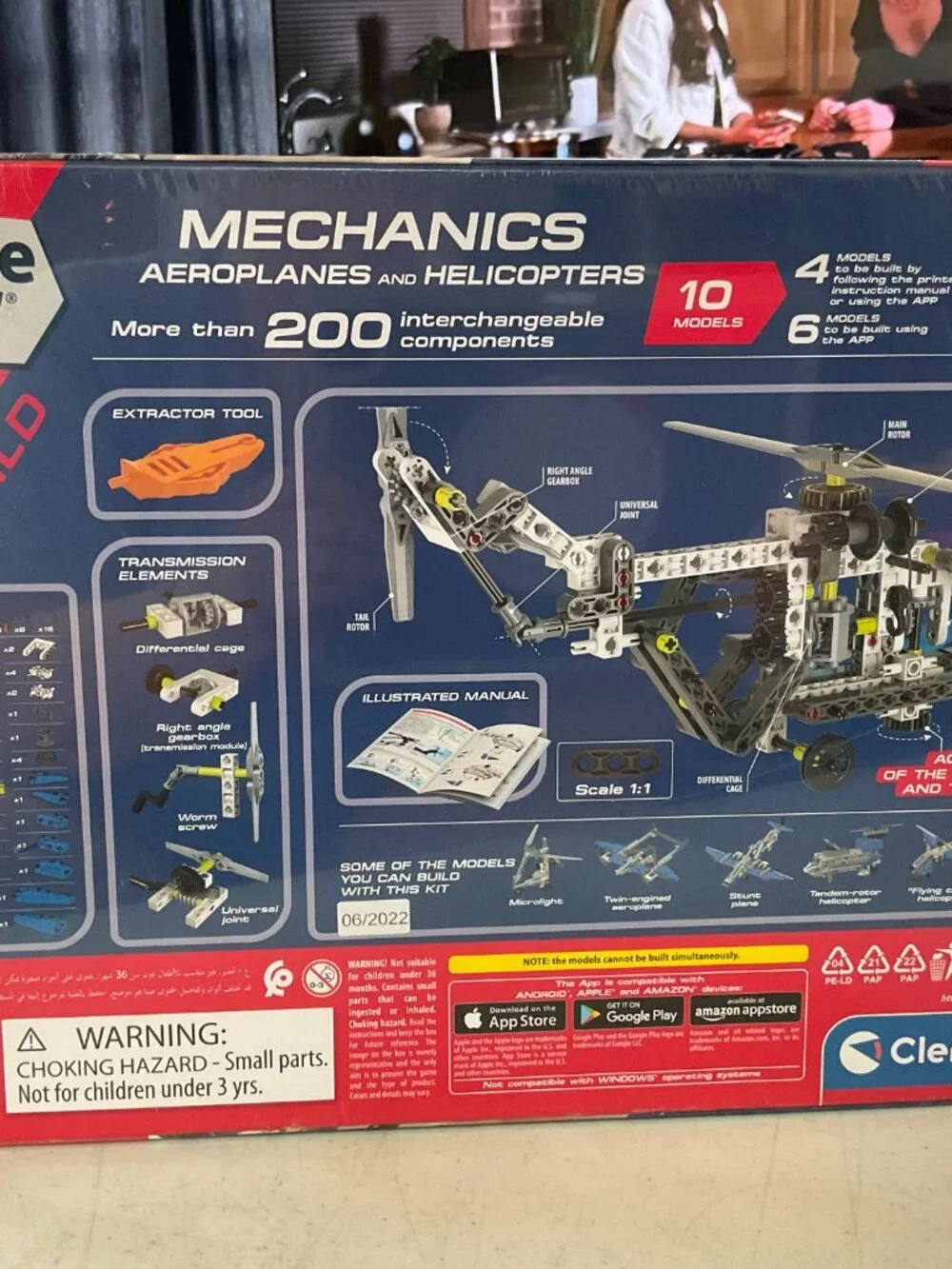 cience & Play Mechanics Aeroplanes & Helicopters STEM Building Set ✈️🚁